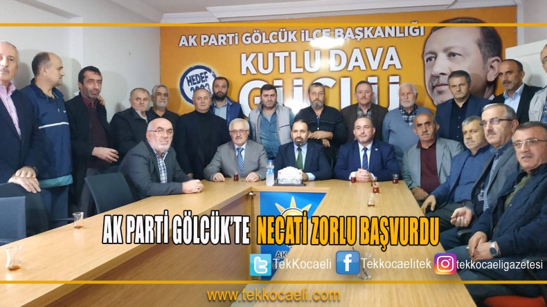 Necati Zorlu Başvurdu