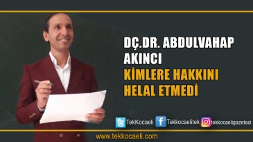 Dç. Dr. Akıncı’dan Açıklama