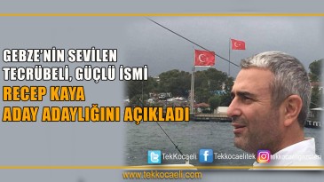 Gebze’nin Sevilen İsmi Aday Adaylığı Başvurusu Yapıyor