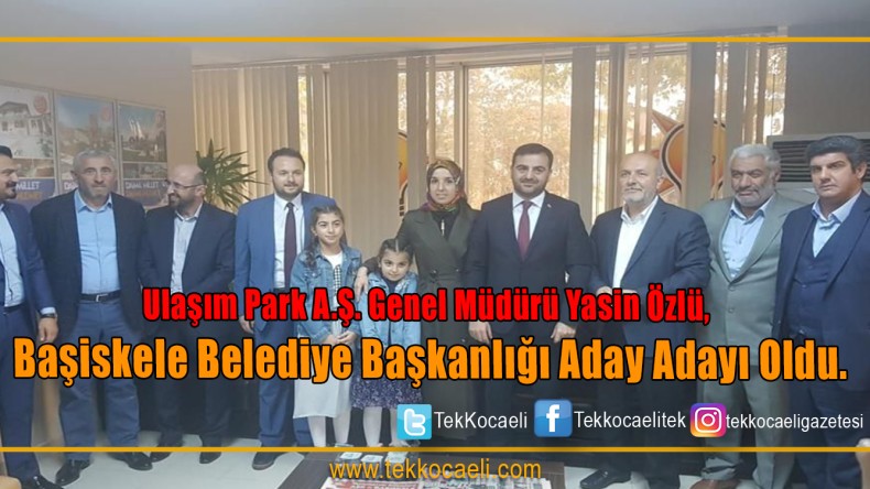 Yasin Özlü, Başiskele için aday oldu