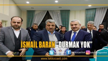 AK Partiliyim diyorsak bizlere ‘durmak’ yakışmaz