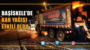 Başiskele’de Çalışmalar Aralıksız Sürdü