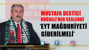 Mustafa Destici BBP Olağanüstü Kongresine Katıldı