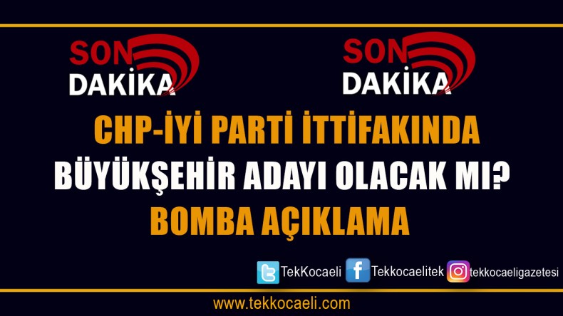 CHP-İYİ Parti İttifakının Adayı Olacak mı?