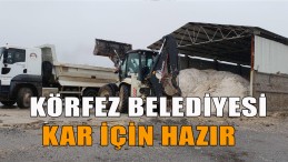 Tuzlama Ekipleri Kar İçin Hazır Bekliyor