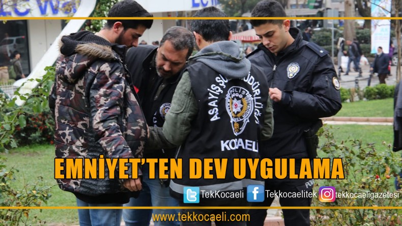 Yüzlerce Kişi Didik Didik Arandı