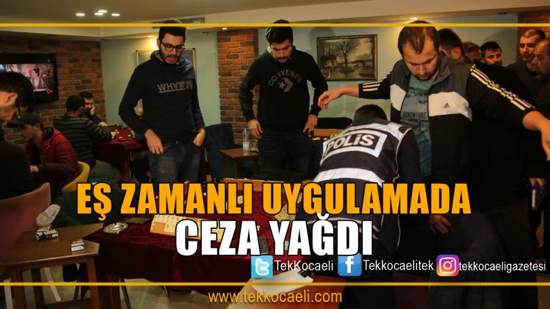 Emniyet’ten Eş Zamanlı Uygulama