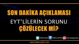 EYT’lilerin Sorunu Çözülecek mi?