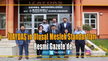 Ulusal Meslek Standardı Resmi Gazete’de