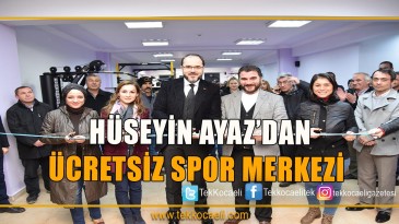 Başiskele’ye Yeni Bir Spor Merkezi Daha