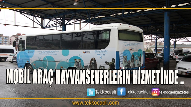 Büyükşehirden Sokak Hayvanlarına Hizmet Aracı