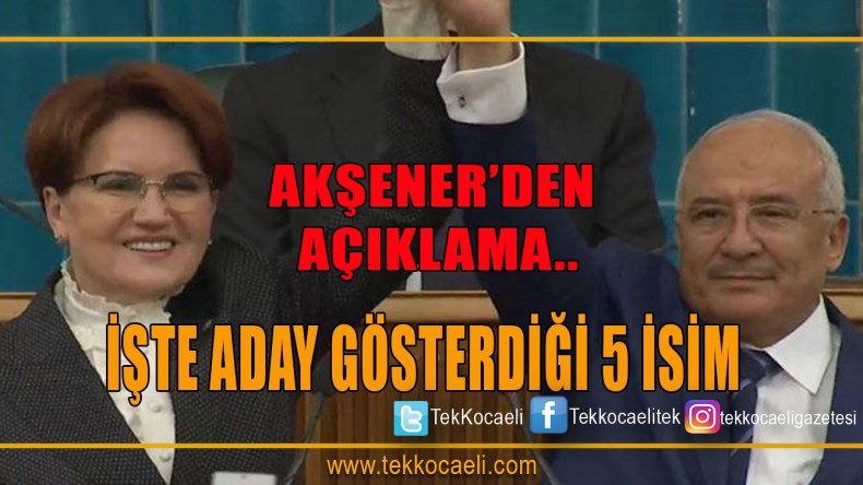 İYİ Parti Genel Başkanı Meral Akşener partisinin grup toplantısında konuştu.