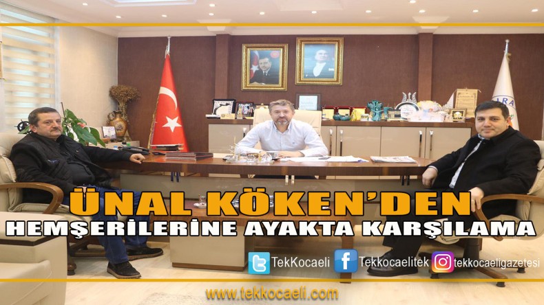 Başkan Köken Kapıda Karşılıyor