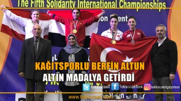 Kağıtspor’lu Halterci Göğsümüzü Kabarttı