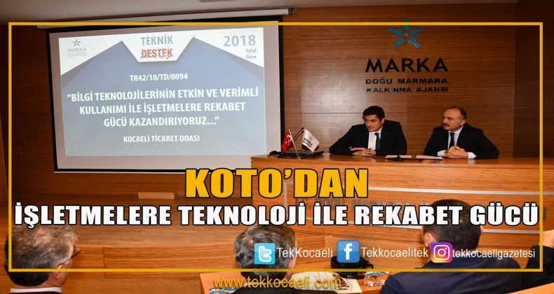 KOTO, teknoloji ile işletmelere rekabet gücü kazandıracak