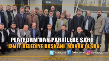 ŞOK ÇIKIŞ ! İzmit Belediye Başkanı Manav Olmalıdır