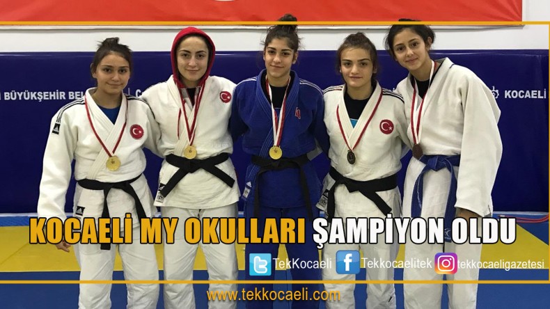 Liseler Arası Judo’da Kocaeli My Okulları Şampiyon Oldu