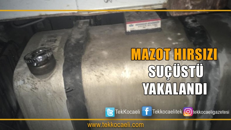 Kamyonun Deposunu Boşaltacaktı