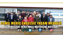Cemil Meriç Öğrencileri Yerli Malı Haftasını Kutladı