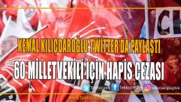 Milletvekillerine Hapis Cezası İstendi