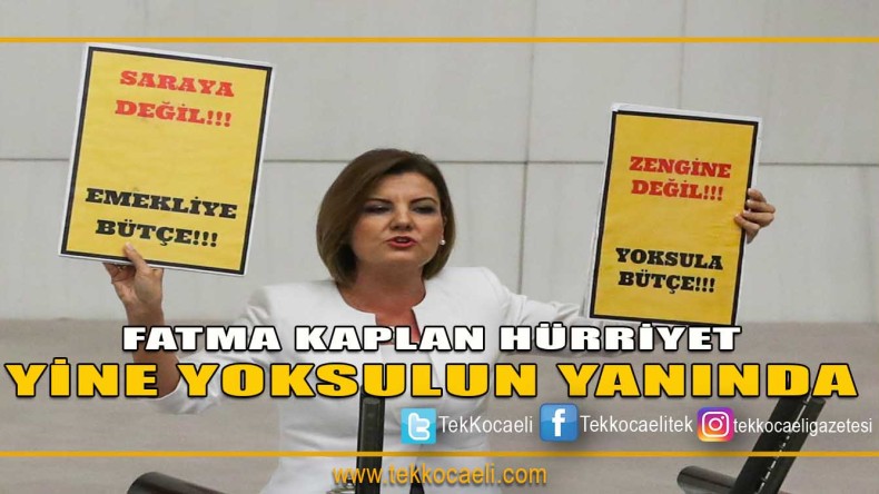 Hürriyet, “Zengine değil yoksula bütçe!”