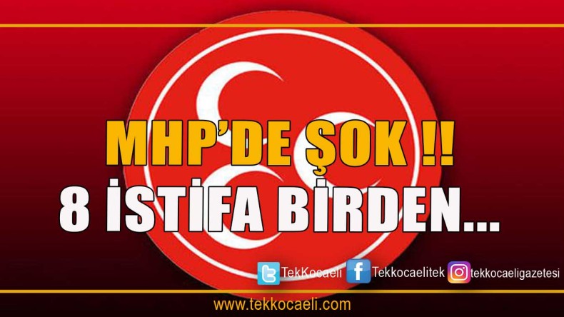 Mhp’de İstifa