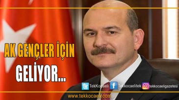 Gençlik Kolları Süleyman Soylu’yu Ağırlayacak