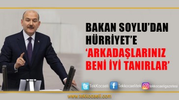Hürriyet, Soylu’nun Sözünü Kesince..
