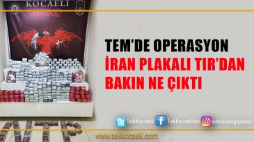 Narkotik’ten Başarılı Operasyon