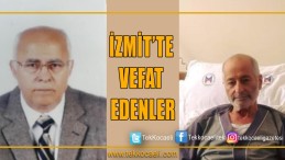 İzmit’te Hayatını Kaybedenler