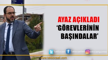 Görevlerinin Başındalar