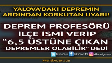 Profesöründen Korkutan Uyarı