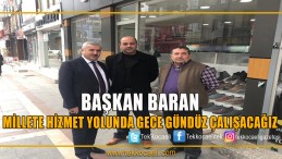 Körfez Belediye Başkanı Baran Esnafı Yalnız Bırakmadı