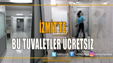 Bu Tuvaletler Ücretsiz