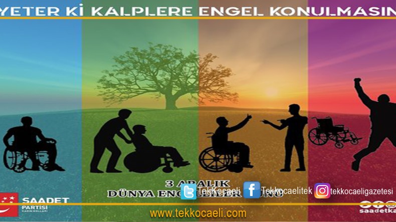 Saadet Partisi Kadın Kolları Engelliler Günü Açıklaması