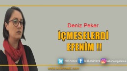 İçmeselerdi Efenim !!