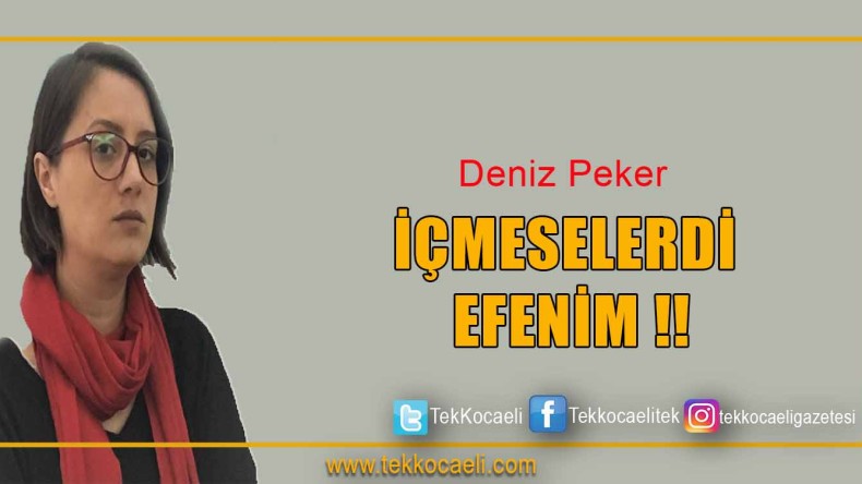 İçmeselerdi Efenim !!