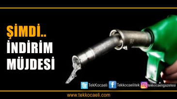 Akaryakıtta İndirim Müjdesi