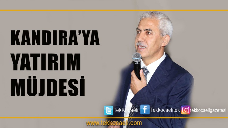 Ali Sağlık, Kandıralılar Derneği’nde Konuştu