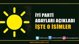 İYİ Parti Belediye Başkan Adaylarını Açıkladı