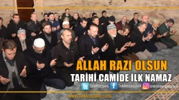 Tarihi Camii Restore Edildi
