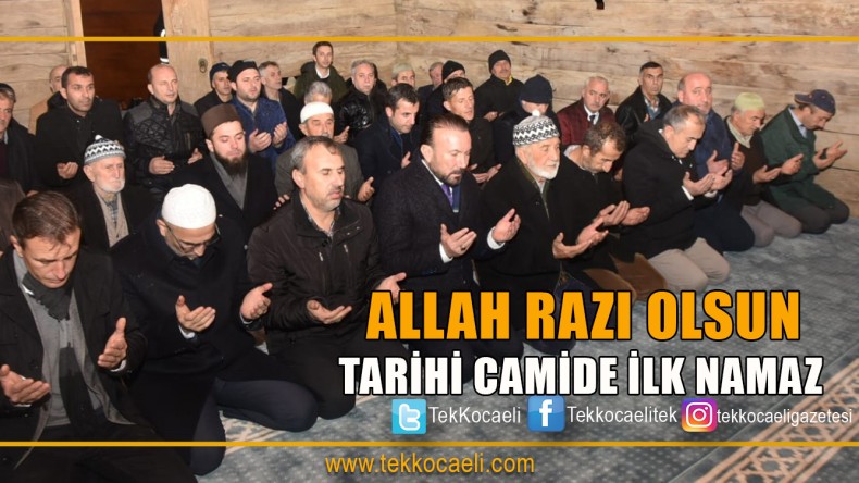 Tarihi Camii Restore Edildi