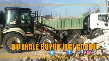İzmit’teki İhaleye Yoğun İlgi