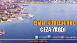 İzmit Körfezi’nde Ceza Yağdı