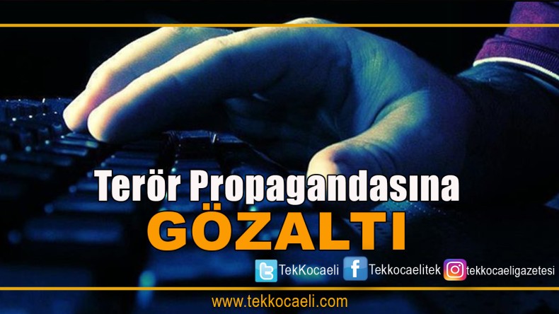 Terör Propagandasına Gözaltı