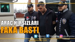 Araç Hırsızları Yakalandı