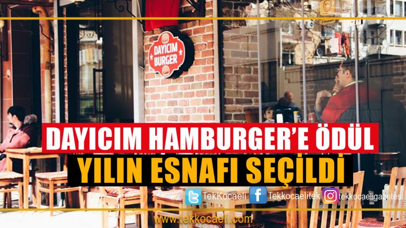Dayıcım Hamburger’e Ödül