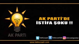 Ak Parti’de İstifa Şoku