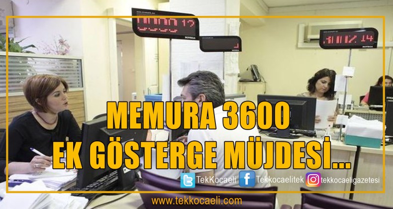 4 Meslek Dalına Ek Gösterge Müjdesi