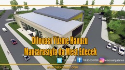 Dilovası Yüzme Havuzu Manzarasıyla da Mest Edecek